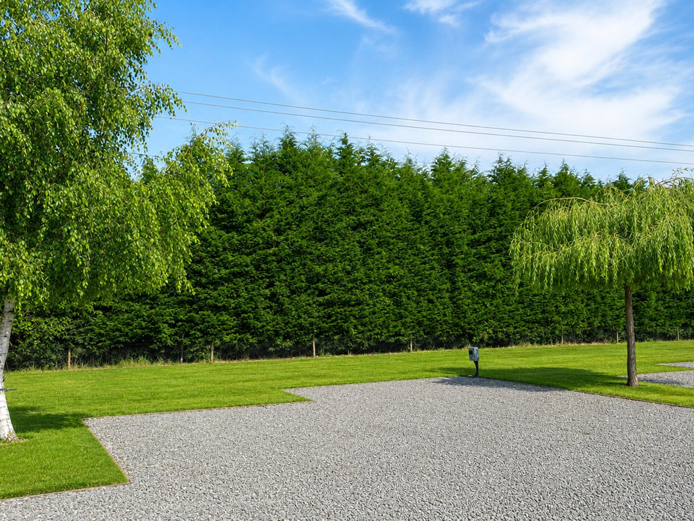 Grassed park area at Blossom Meadows