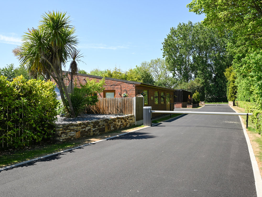 Lodge gardens at Manor Country Park