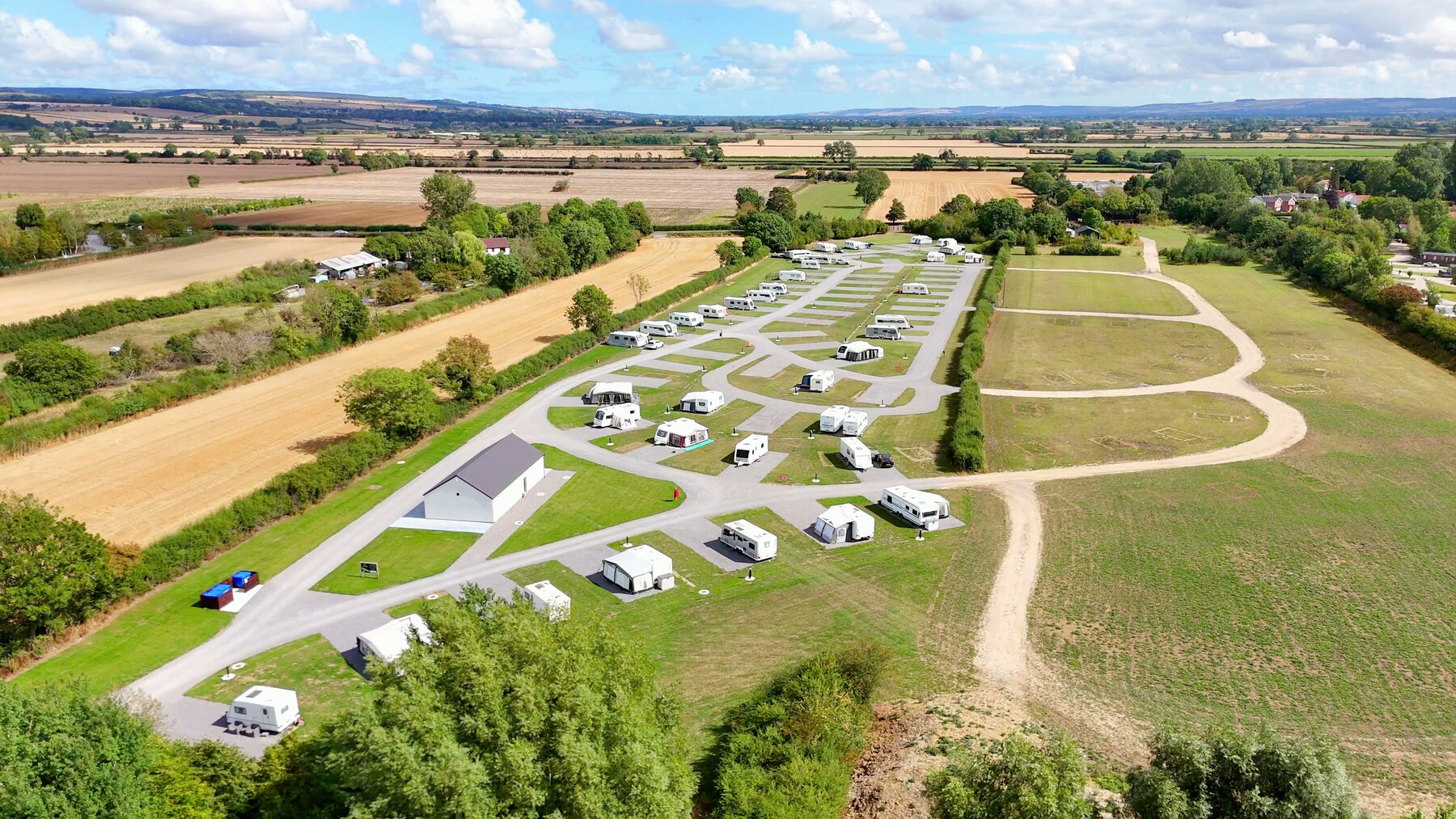 Seasonal touring caravan