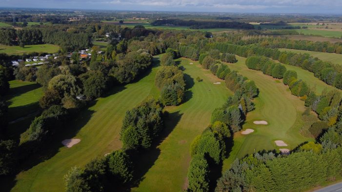 Allerthorpe golf court from above