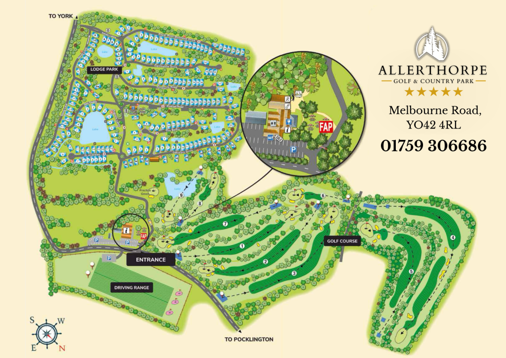 New Lakeside Development at Allerthorpe Golf & Country Park - Sandy Lakes